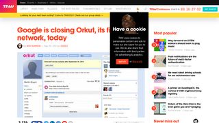 Google Shuts Down its Orkut Social Network - TNW