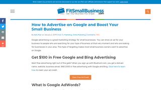 How to Advertise on Google and Boost Your Small Business