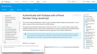 Authenticate with Firebase with a Phone Number Using ... - Google