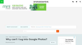 Why can't I log into Google Photos? - Android Forums at ...