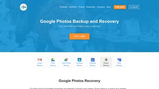 Google Photos Backup & Recovery Service – Spinbackup