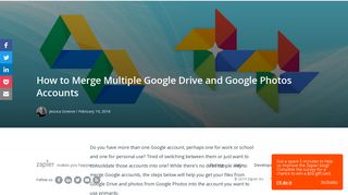 How to Merge Multiple Google Drive and Google Photos Accounts