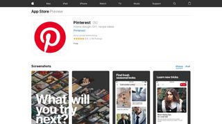 Pinterest on the App Store - iTunes - Apple