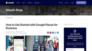 Google Places Listing and Optimization for Your Business - Shopify