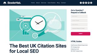 The Best UK Citation Sites for Local SEO | Bowler Hat