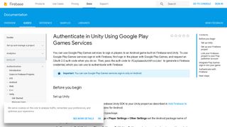 Authenticate in Unity Using Google Play Games Services | Firebase