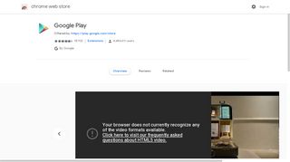 Google Play - Google Chrome