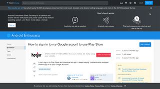 How to sign in to my Google acount to use Play Store - Android ...