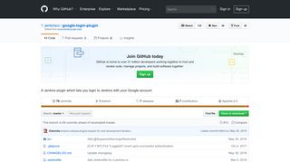 GitHub - jenkinsci/google-login-plugin: A Jenkins plugin which lets you ...