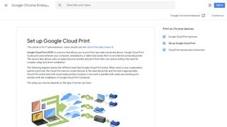 Set up Google Cloud Print - Google Chrome Enterprise Help