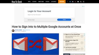 How to Sign Into to Multiple Google Accounts at Once - How-To Geek