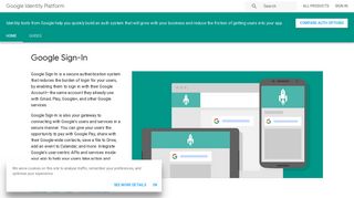 Google Identity Platform | Google Developers