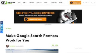 Make Google Search Partners Work for You - Search Engine Journal