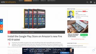 Install the Google Play Store on Amazon's new Fire ... - XDA Developers