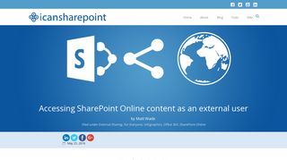 Accessing SharePoint Online content as an external user ...