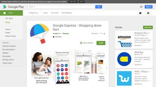 Google Express - Shopping done fast - Apps on Google Play