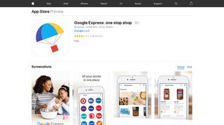 Google Express - Shopping on the App Store - iTunes - Apple