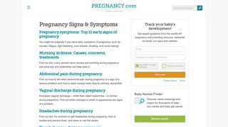 Pregnancy Symptoms, Signs of Pregnancy | Pregnancy.com
