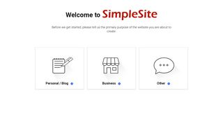 Make a free website or blog - SimpleSite.com
