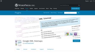Google XML Sitemaps | WordPress.org