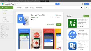 Google Translate - Apps on Google Play