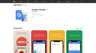 Google Translate on the App Store - iTunes - Apple