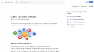 About Universal Analytics - Analytics Help - Google Support
