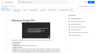 Setting up Google Wifi - Google Wifi Help - Google Support