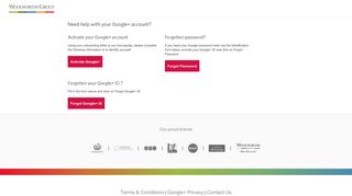 Google+ Self-service - WoW People Portal - Woolworths