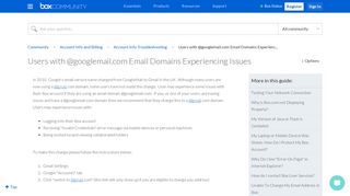 Users with @googlemail.com Email Domains Experienc... - Box