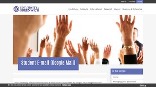 Student E-mail (Google Mail) | Communication tools | Documentation