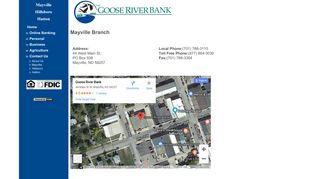 Mayville - Goose River Bank