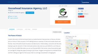 Goosehead Insurance Agency, LLC, Irving, TX - Independent ...