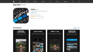 GoPro on the App Store - iTunes - Apple