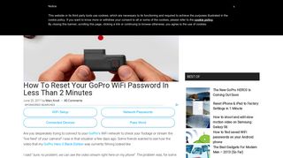 How To Reset Your GoPro WiFi Password In Less Than 2 Minutes
