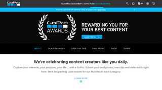 GoPro Official Website - Capture + share your world - Awards