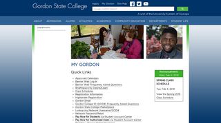My Gordon - Gordon State College