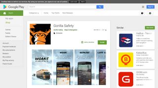 Gorilla Safety - Apps on Google Play