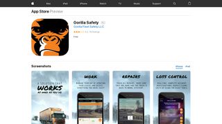 Gorilla Safety on the App Store - iTunes - Apple