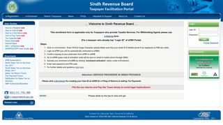 eSRB - Taxpayer Facilitation Portal