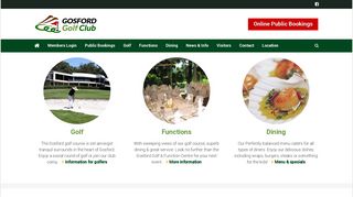 Gosford Golf Club: GGC Home Page