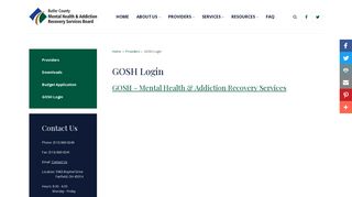 GOSH Login - Butler County Mental Health