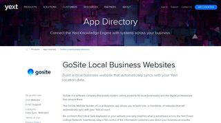 GoSite Local Business Websites | Keep your listings and website up-to ...