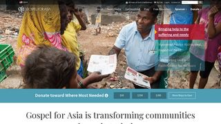 Gospel for Asia: Home