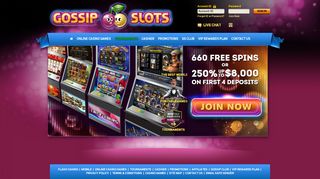 Slots Casino - Play Flash Slots and Casino Games at Gossip Slots ...
