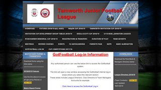 GotFootball Log in - Tamworth Junior Football League