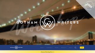 Gotham Writers Workshop: Creative Writing Classes in NYC and Online