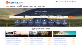 GotoBus - Book Bus Tickets, Compare Bus Schedules, Bus Routes ...