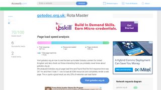 Access gotodoc.org.uk. Rota Master