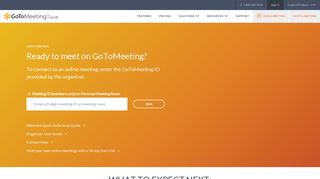 Join the Meeting | GoToMeeting